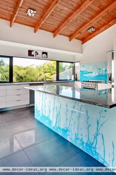 contemporary kitchen by Lucy G Creative NZ Photography & Splashbacks