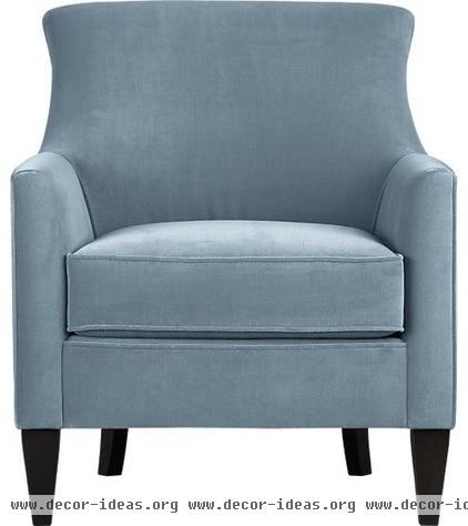 traditional armchairs by Crate&Barrel