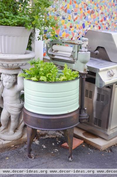 eclectic patio by Amy Renea