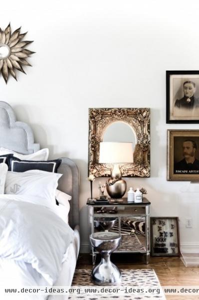 eclectic bedroom by Jamie Laubhan-Oliver