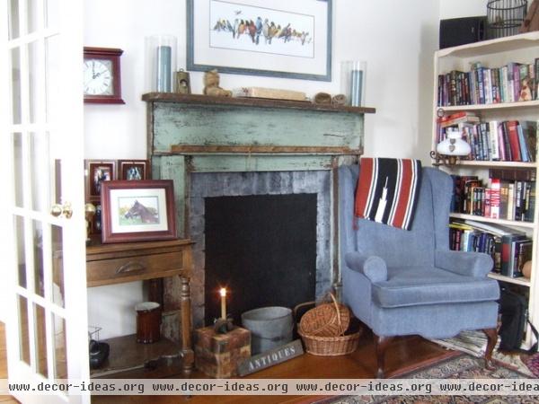 rustic living room Shirley Corwin