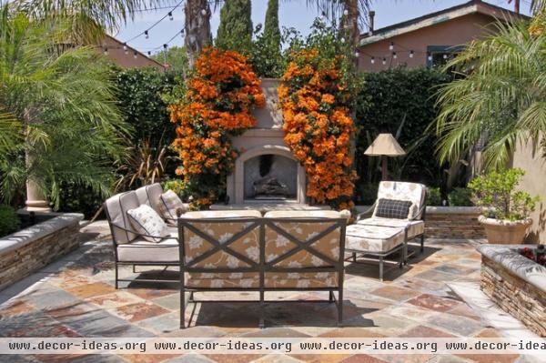 mediterranean patio by Shelley Gardea