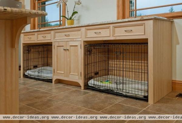 traditional laundry room by Crown Point Cabinetry