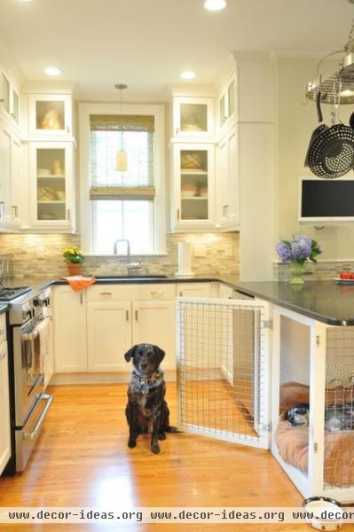 transitional kitchen by Betsy Bassett interiors