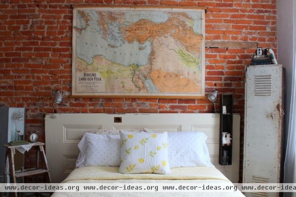 eclectic bedroom by Sara Bates