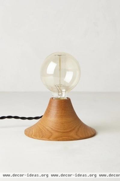 eclectic table lamps by Anthropologie