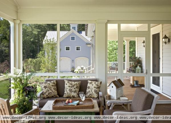 farmhouse porch by Crisp Architects