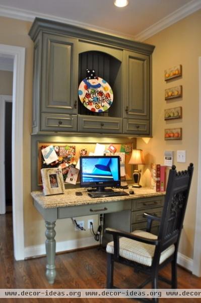 traditional home office by Mike Smith / Artistic Kitchens