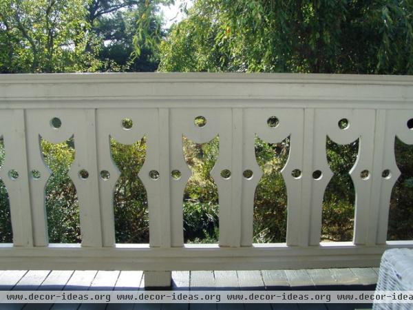 traditional porch by Between Naps on the Porch