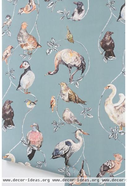 eclectic wallpaper by Anthropologie