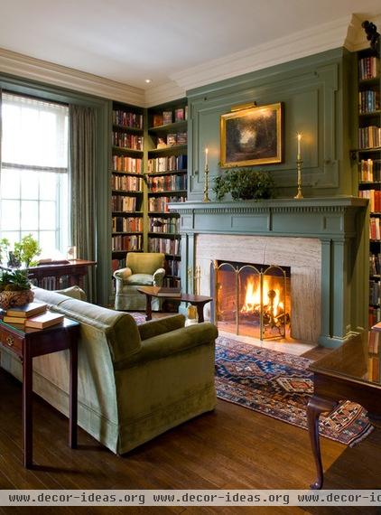 traditional family room by Anthony Lindsey Photography