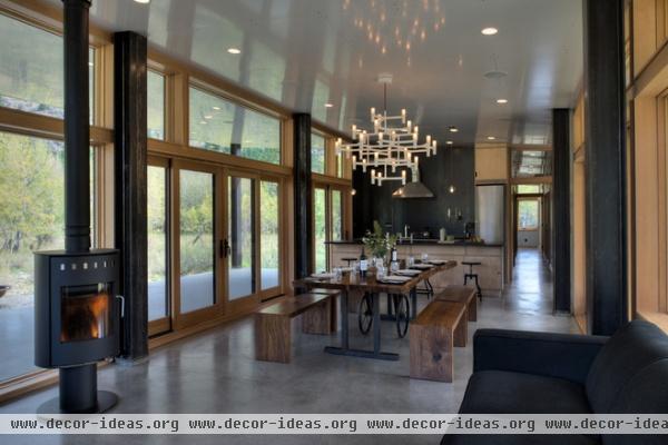 contemporary dining room by CAST architecture