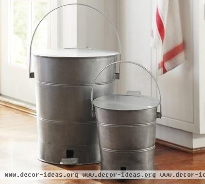 contemporary waste baskets by Pottery Barn