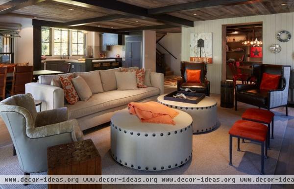 rustic living room by Artistic Designs for Living, Tineke Triggs