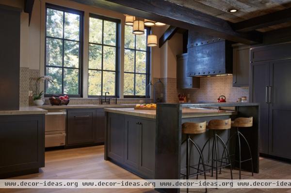 rustic kitchen by Artistic Designs for Living, Tineke Triggs