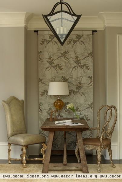 traditional home office by Janie K. Hirsch, ASID