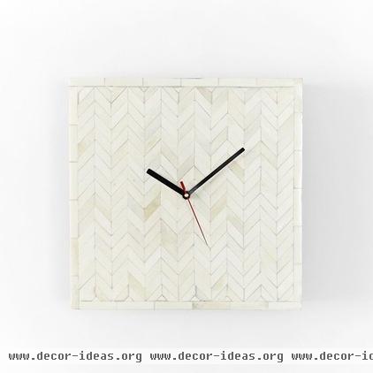 contemporary clocks by West Elm