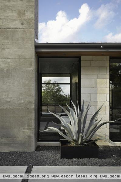 contemporary exterior by Cornerstone Architects