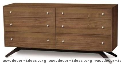 midcentury dressers chests and bedroom armoires by Vermont Woods Studios