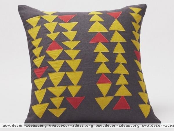 eclectic pillows by Coyuchi