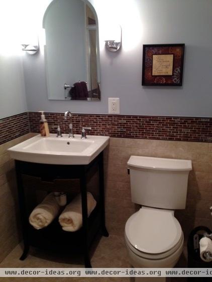 transitional bathroom by Lynn Madyson, ASID, IFDA, NKBA