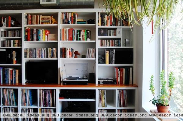 industrial living room by Corynne Pless