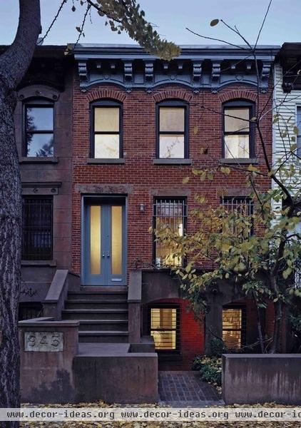 transitional exterior by Delson or Sherman Architects pc