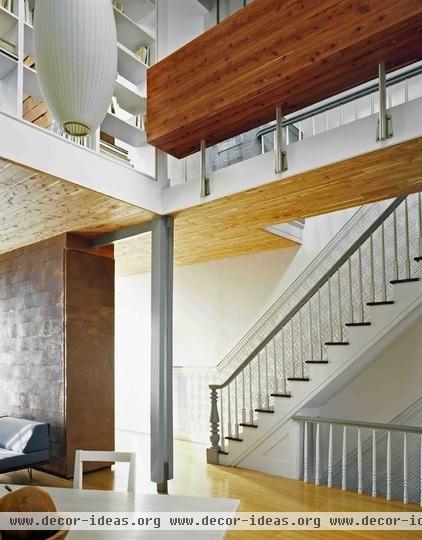 contemporary staircase by Delson or Sherman Architects pc