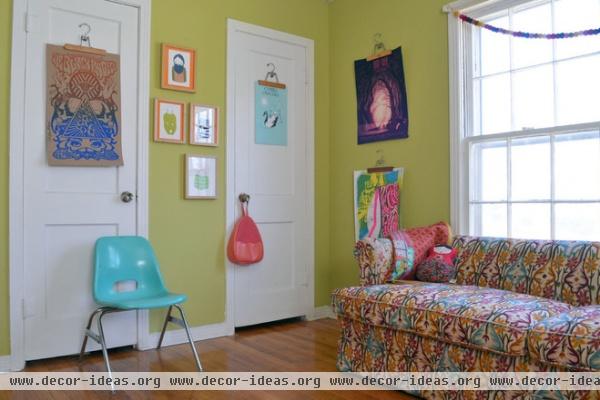 eclectic bedroom by Sarah Greenman