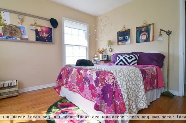 eclectic bedroom by Sarah Greenman