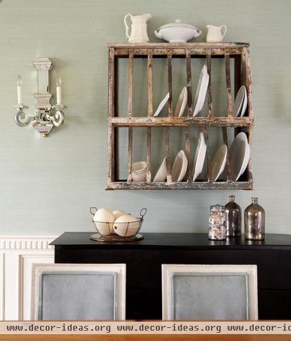 beach style dining room by Jules Duffy Designs