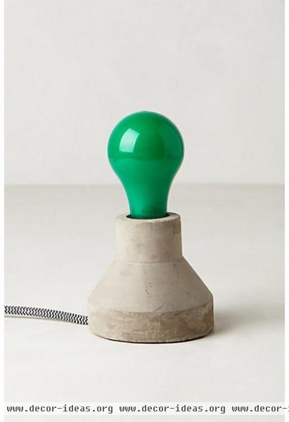 eclectic light bulbs by Anthropologie