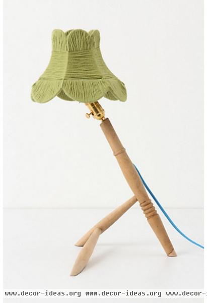 eclectic table lamps by Anthropologie