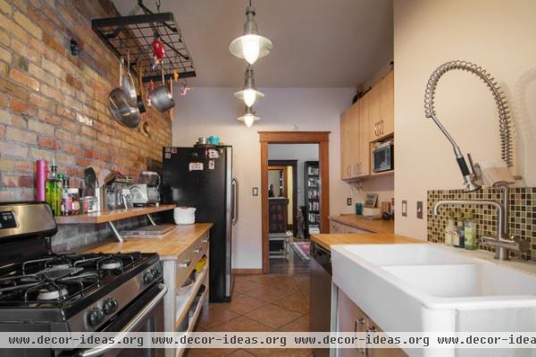 eclectic kitchen by Lucy Call