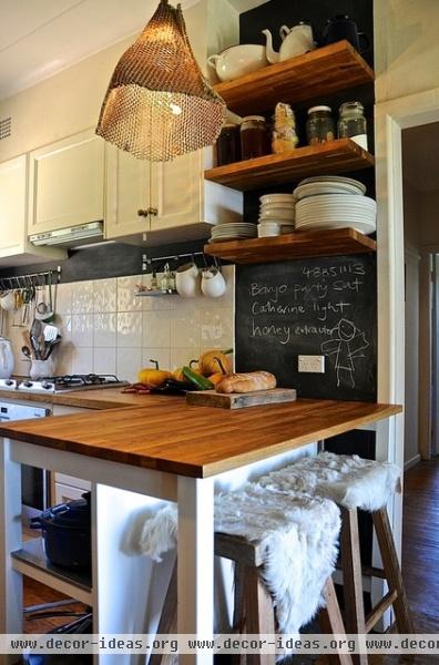 rustic kitchen by Luci.D Interiors