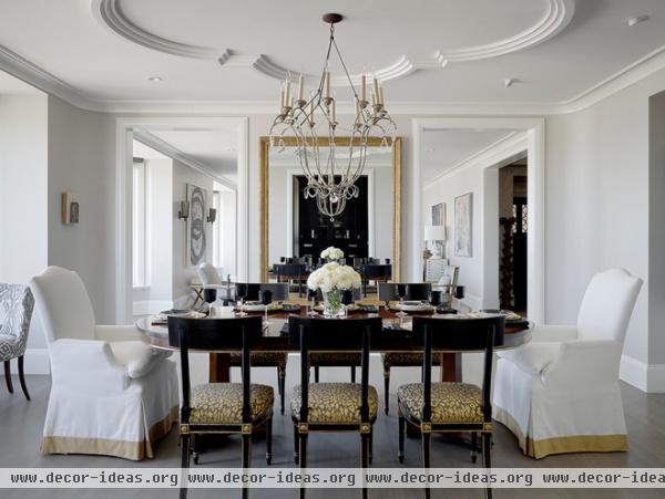 traditional dining room by Design Line Construction, Inc.