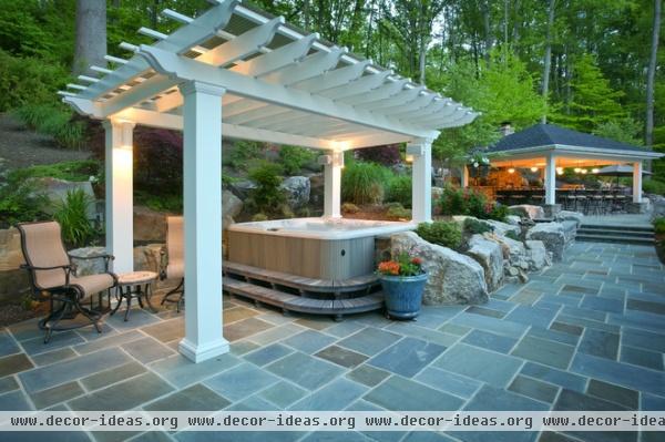 traditional patio by Fine Decks Inc