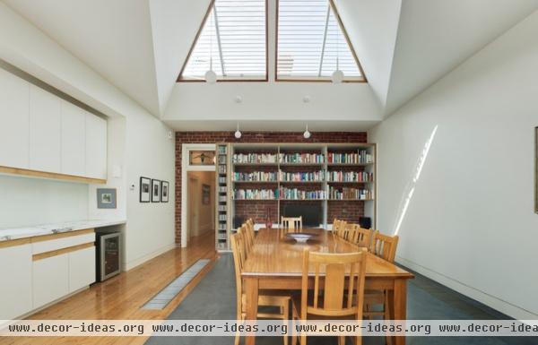 modern dining room by Mihaly Slocombe