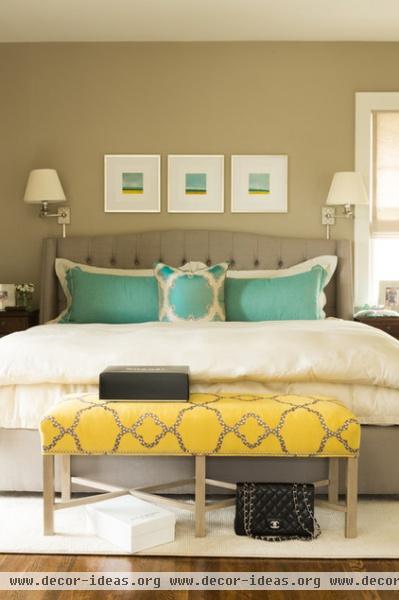 transitional bedroom by Nifelle Design - Fine Interiors