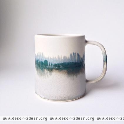 contemporary mugs by Etsy