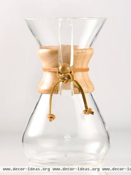 modern coffee makers and tea kettles by Chemex