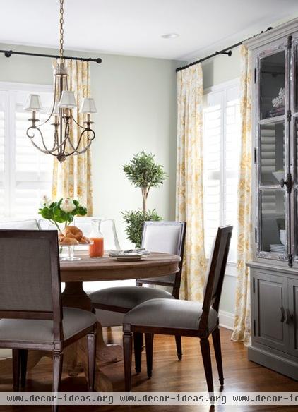 traditional dining room by Heather Scott Home & Design