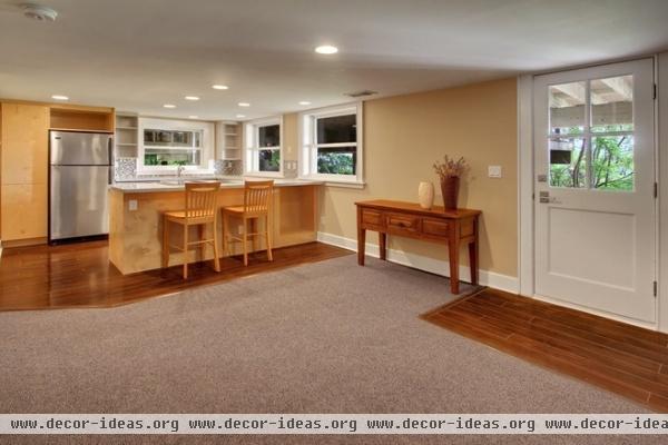 craftsman basement by Sortun-Vos Architects, P.S.