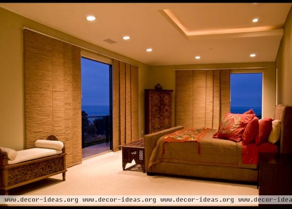 asian bedroom by VML Design & Lighting