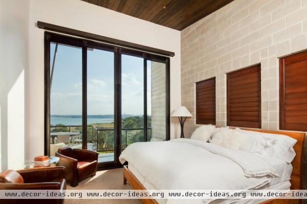 contemporary bedroom by Fine Focus Photography