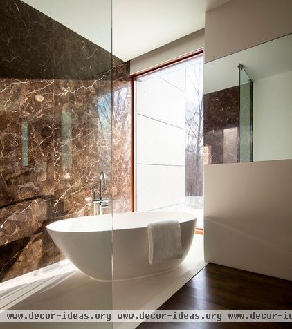 modern bathroom by William Reue Architecture