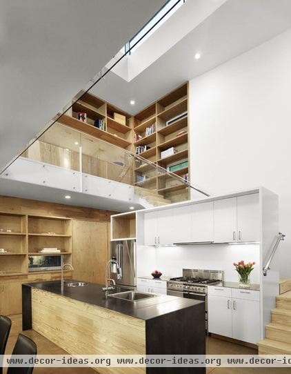 modern kitchen by Baldridge Architects