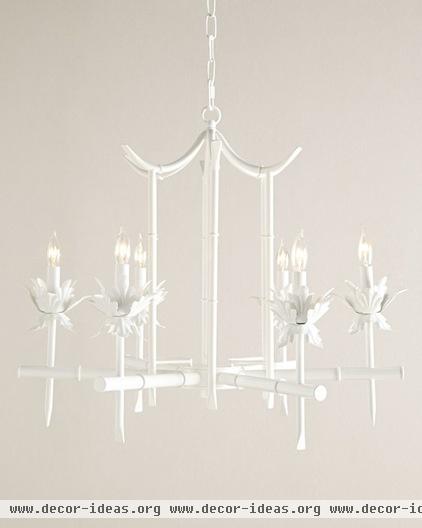 asian chandeliers by Horchow