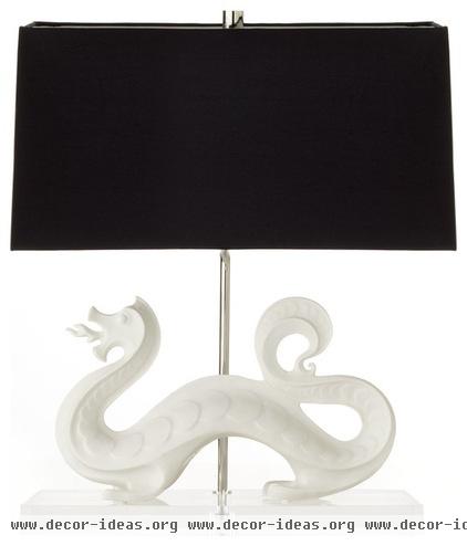 asian table lamps by Horchow