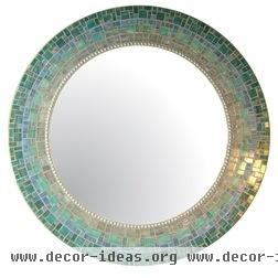 transitional mirrors by Opus Mosaics